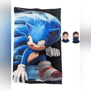 Kids Sonic Neck Gaiter